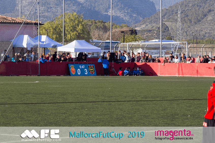 C-Fit outdoor HD LED display for Mallorca FutCup held in Spain in 2019