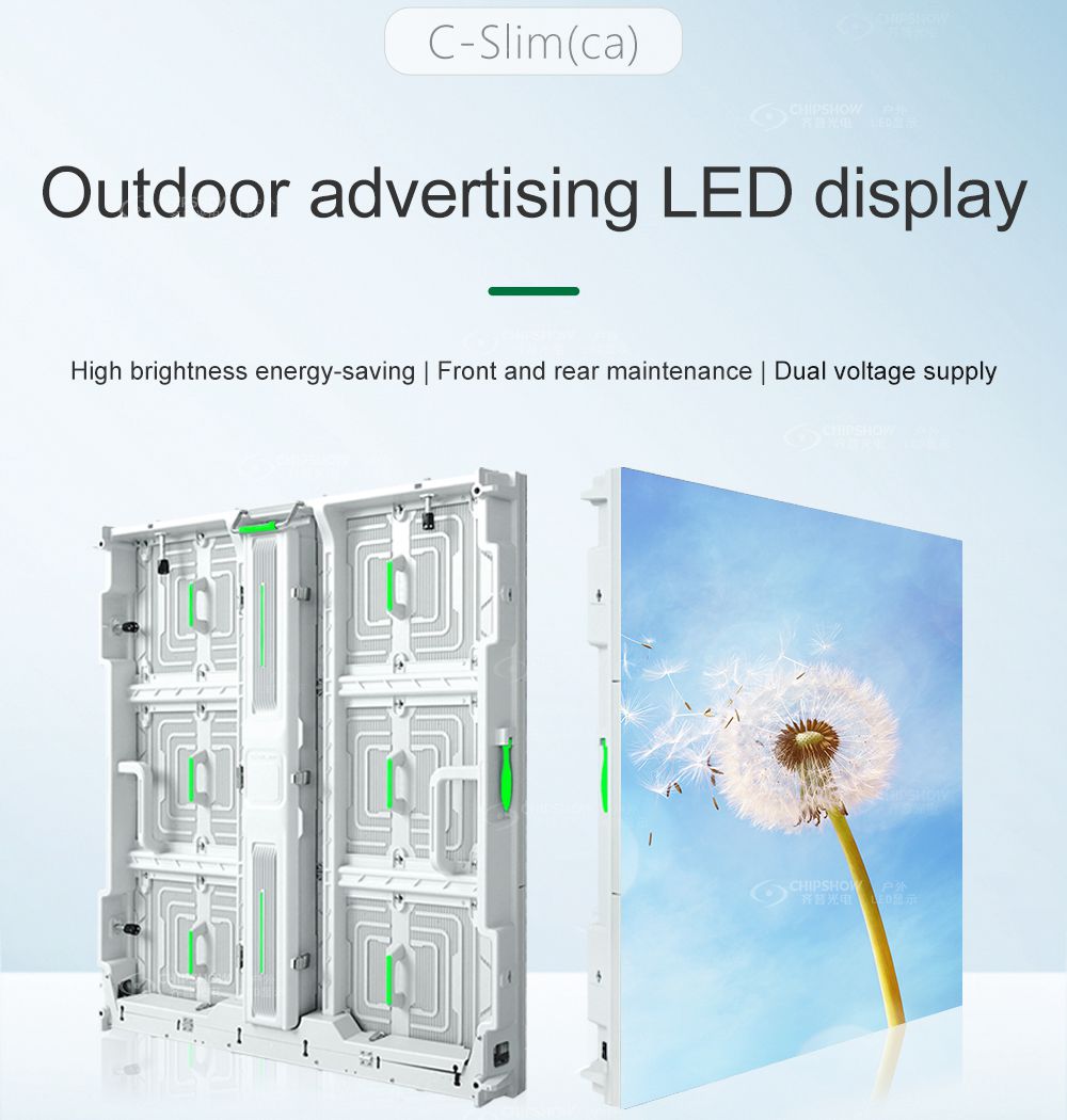 LED-Werbetafel für den Außenbereich
