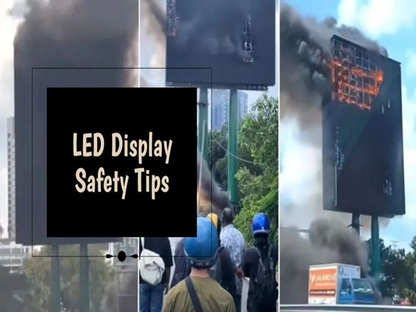 Wie kommt es zu Unfällen mit LED-Anzeigen, wie schützt man LED-Bildschirme und findet die besten Anzeigelösungen?