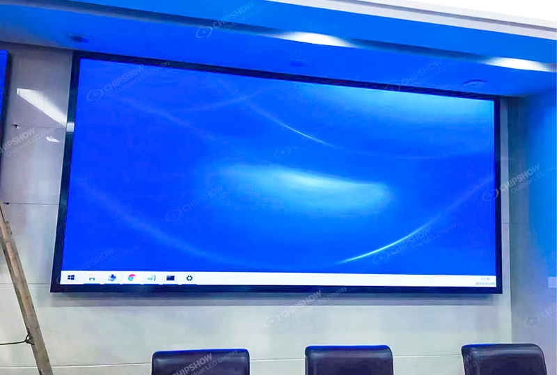C-Pad-U Indoor-P1.5-LED-Bildschirm mit kleinem Abstand, Fallstudie einer Einheit in Zhuhai