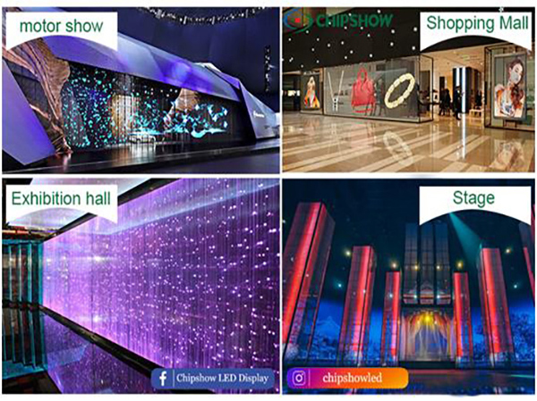 Erweiterte LED-Anzeige im Einzelhandel

